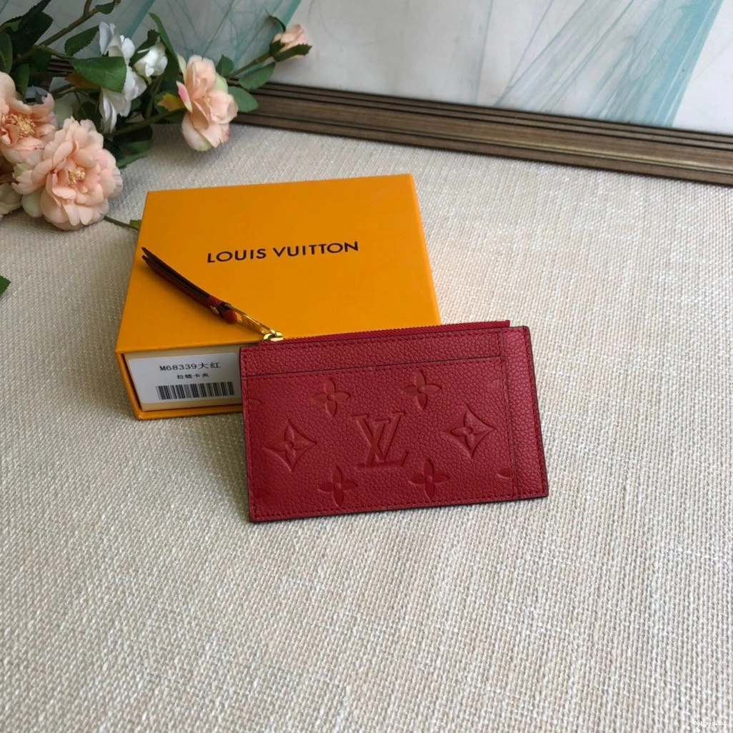 LOUIS CARD ZIPPED HOLDER VUITTON 0424